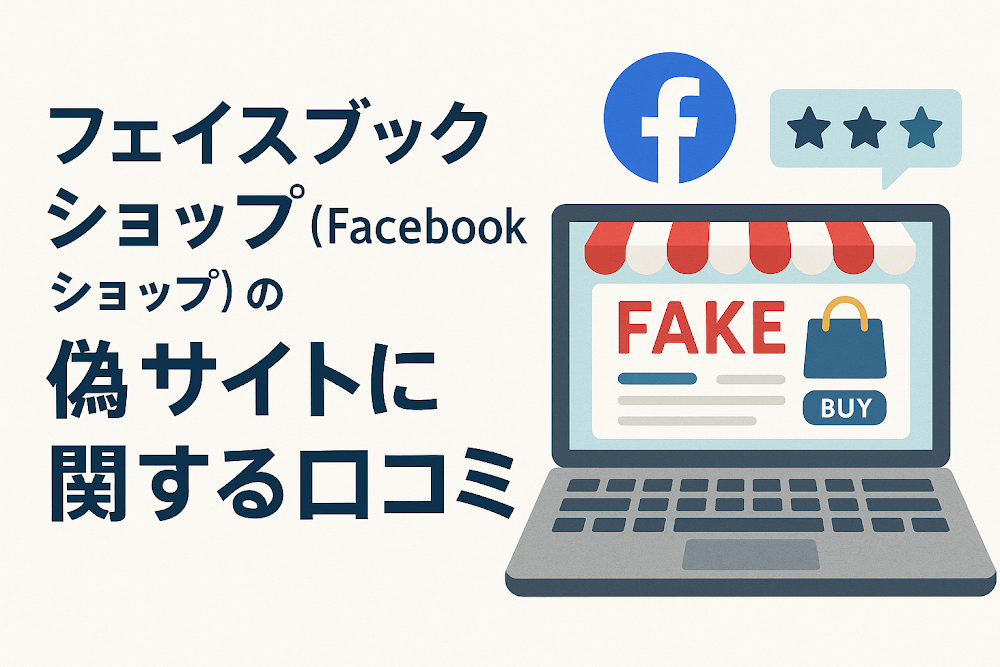 フェイスブックショップ(Facebookショップ)の偽サイトに関する口コミ