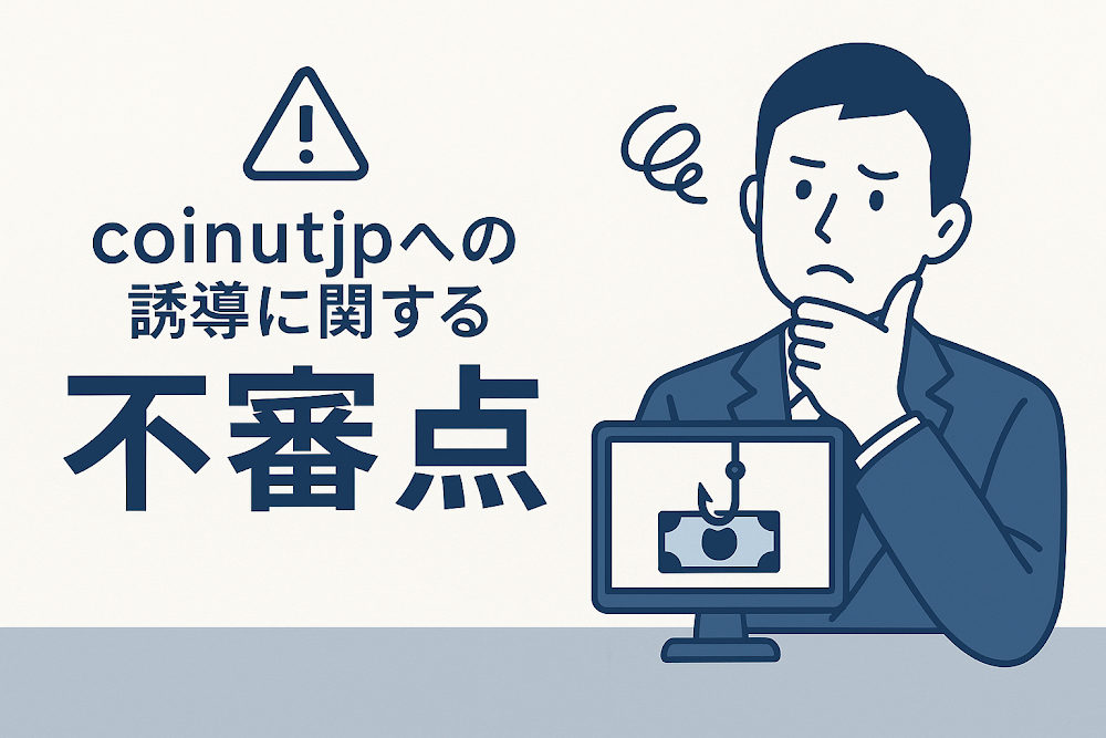 coinutjpへの誘導に関する不審点