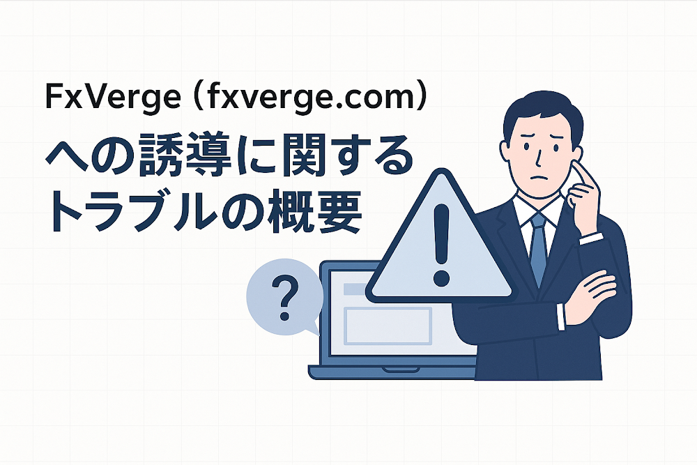 FxVerge（fxverge.com）への誘導に関するトラブルの概要