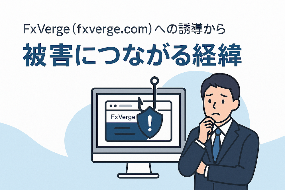 FxVerge（fxverge.com）への誘導から被害につながる経緯