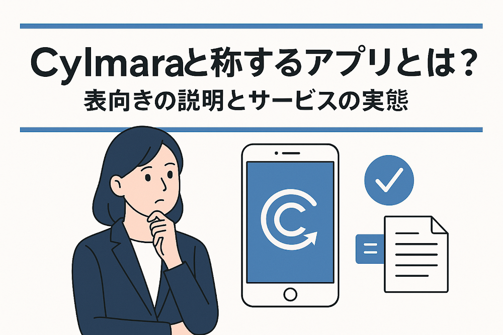 Cylmaraと称するアプリとは？表向きの説明とサービスの実態