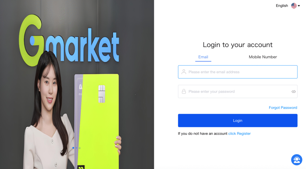 Gmarketを名乗るサイト