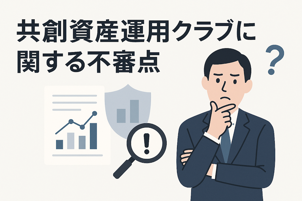 共創資産運用クラブに関する不審点